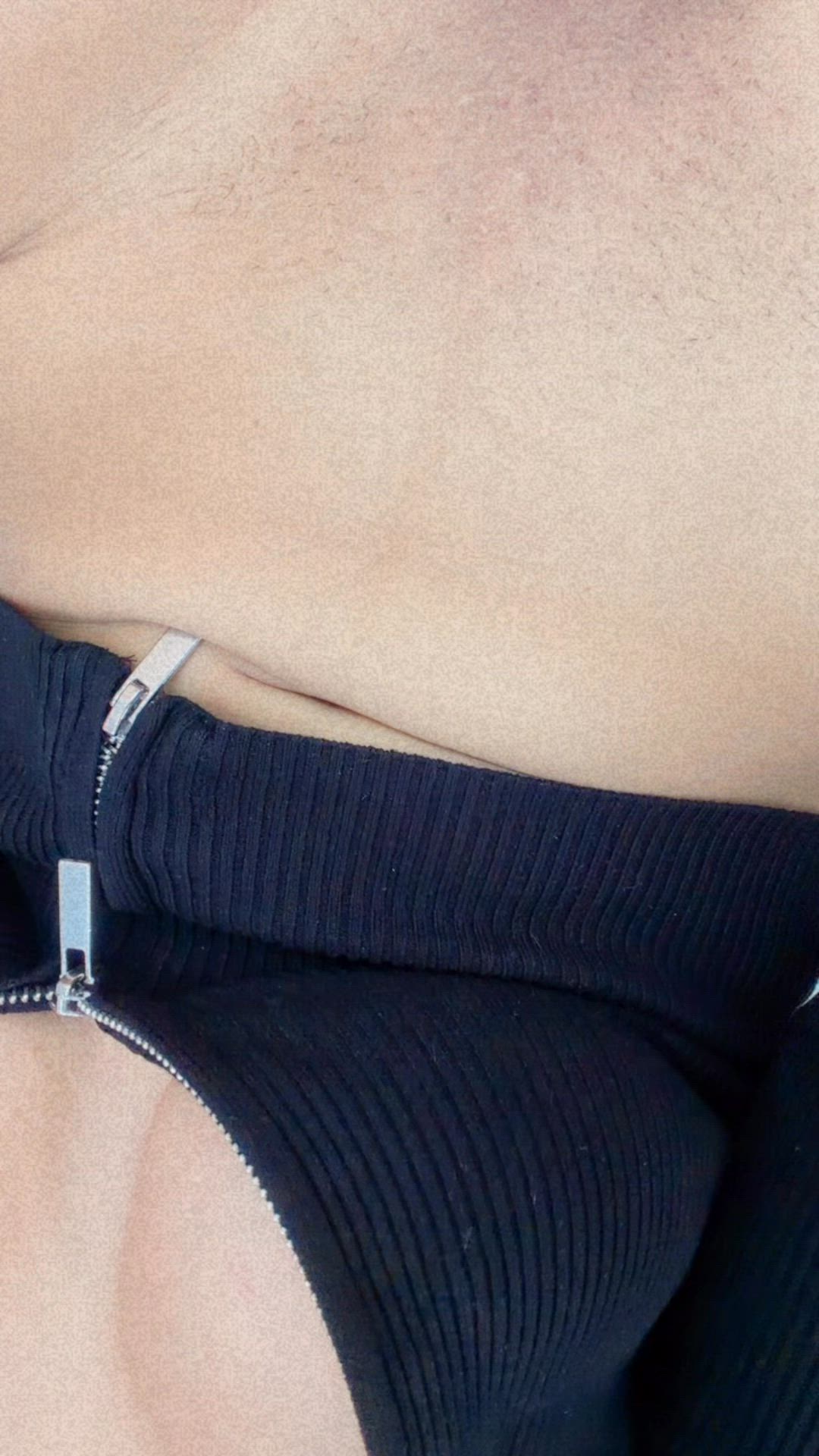 It's not that difficult to move my panties to the side